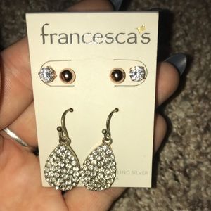 Rose Gold Earring set